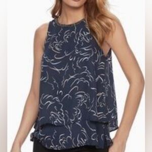 Embellished Blouse Juicy Culture  Women   Neck Sleeveless High Neck New Out Tag